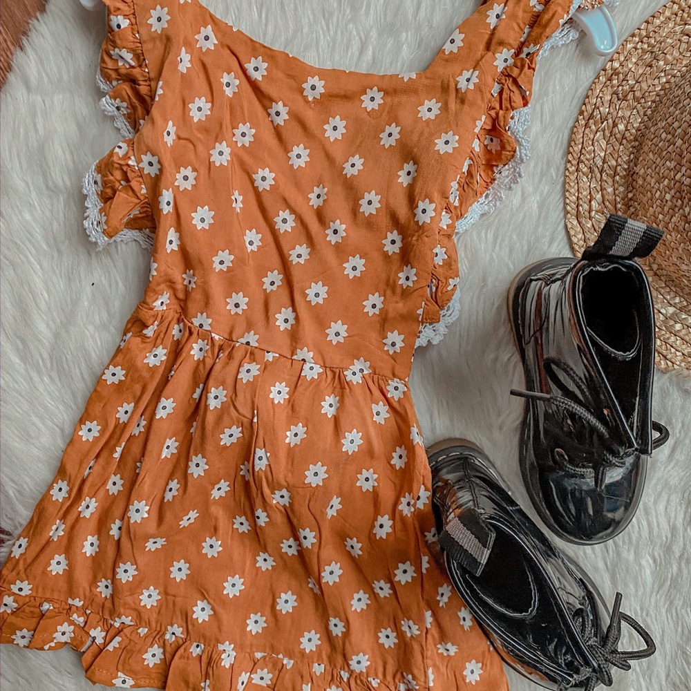 Toddler shorts romper